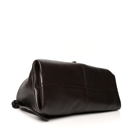 Bottega Veneta Lambskin BV Trine Clutch Fondente 4 of 9