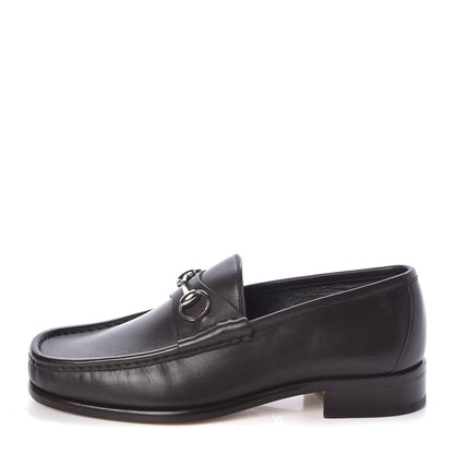 Gucci Calfskin Mens 1953 Horsebit Loafers 41 Marrone 1 of 8
