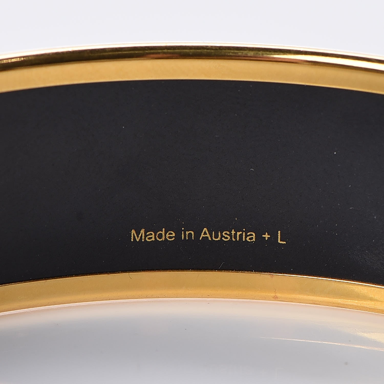 Hermes Enamel Printed Wide Tohu Bohu Bracelet 65 5 of 5