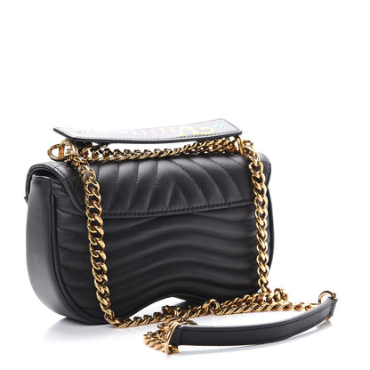 Louis Vuitton Calfskin New Wave Chain PM Black 2 of 12