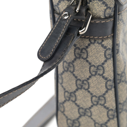 Gucci GG Plus Monogram Messenger Bag Navy 13 of 16