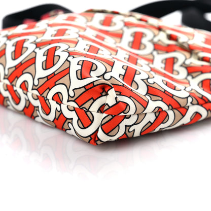 Burberry Nylon Monogram Crossbody Vermillion 8 of 10