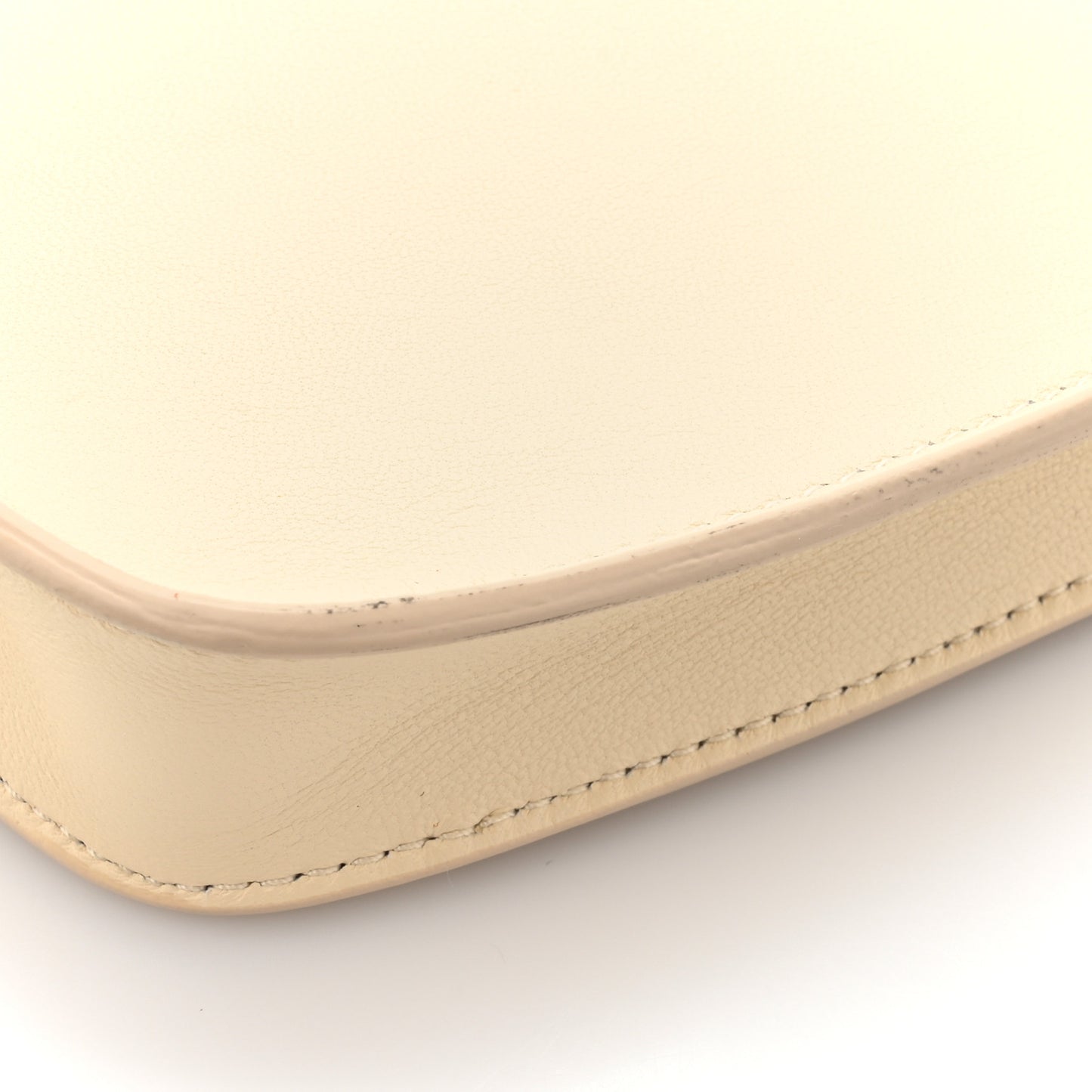Calfskin Micro Shield Sling Bag Pearl