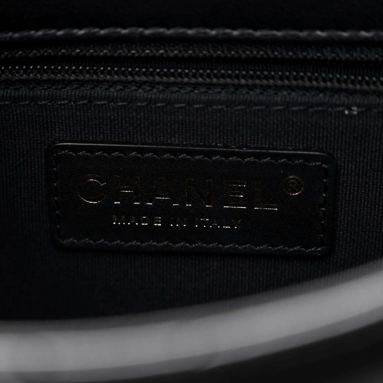 Chanel Lambskin Quilted Large CC Chain Flap Black 6 of 10