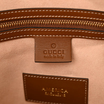 Gucci GG Supreme Monogram Blind for Love Embroidered Medium Boston Beige Tuscany 6 of 11