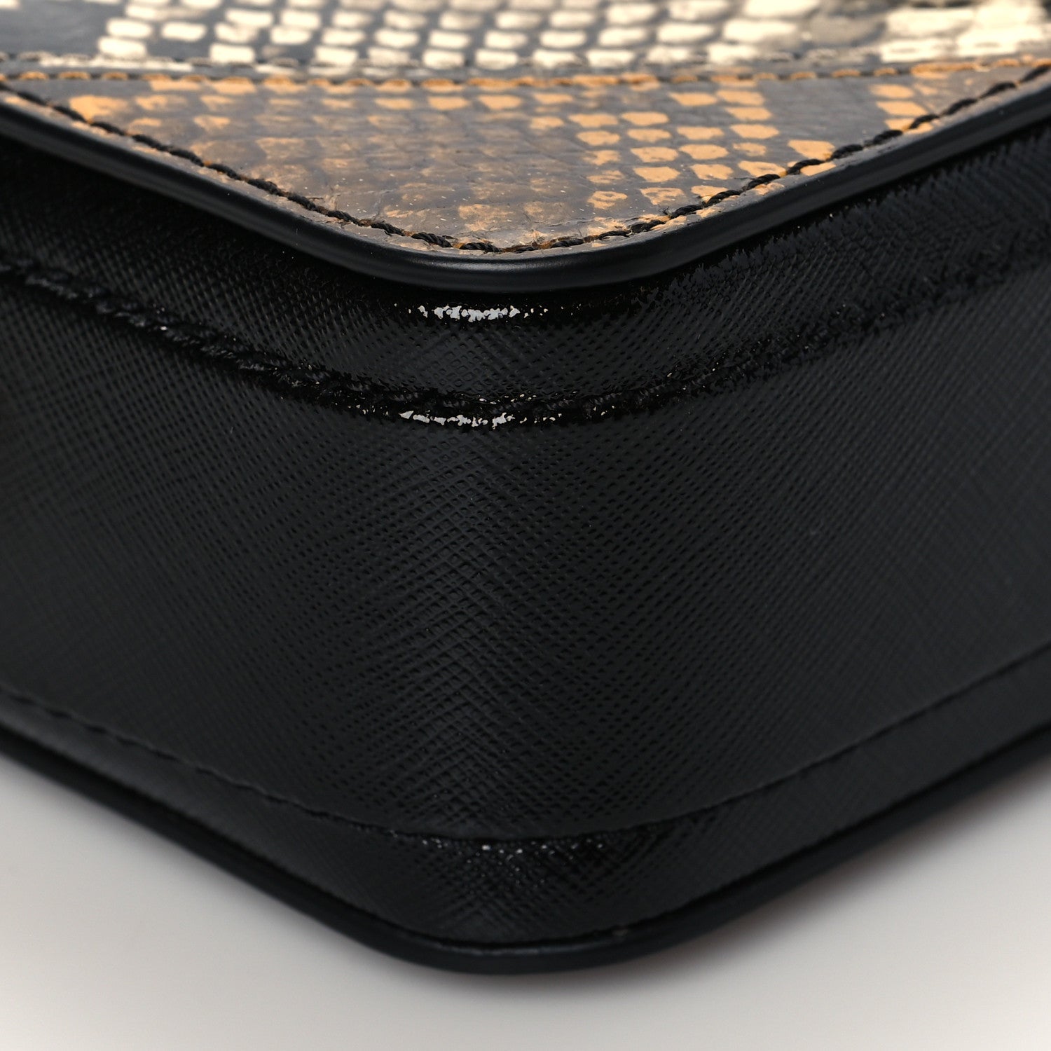 Marc Jacobs Calfskin Snake Embossed Snapshot Camera Bag 9 of 10