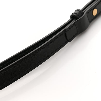 Gucci Calfskin Matelasse Small GG Marmont Chain Shoulder Bag Black 12 of 13