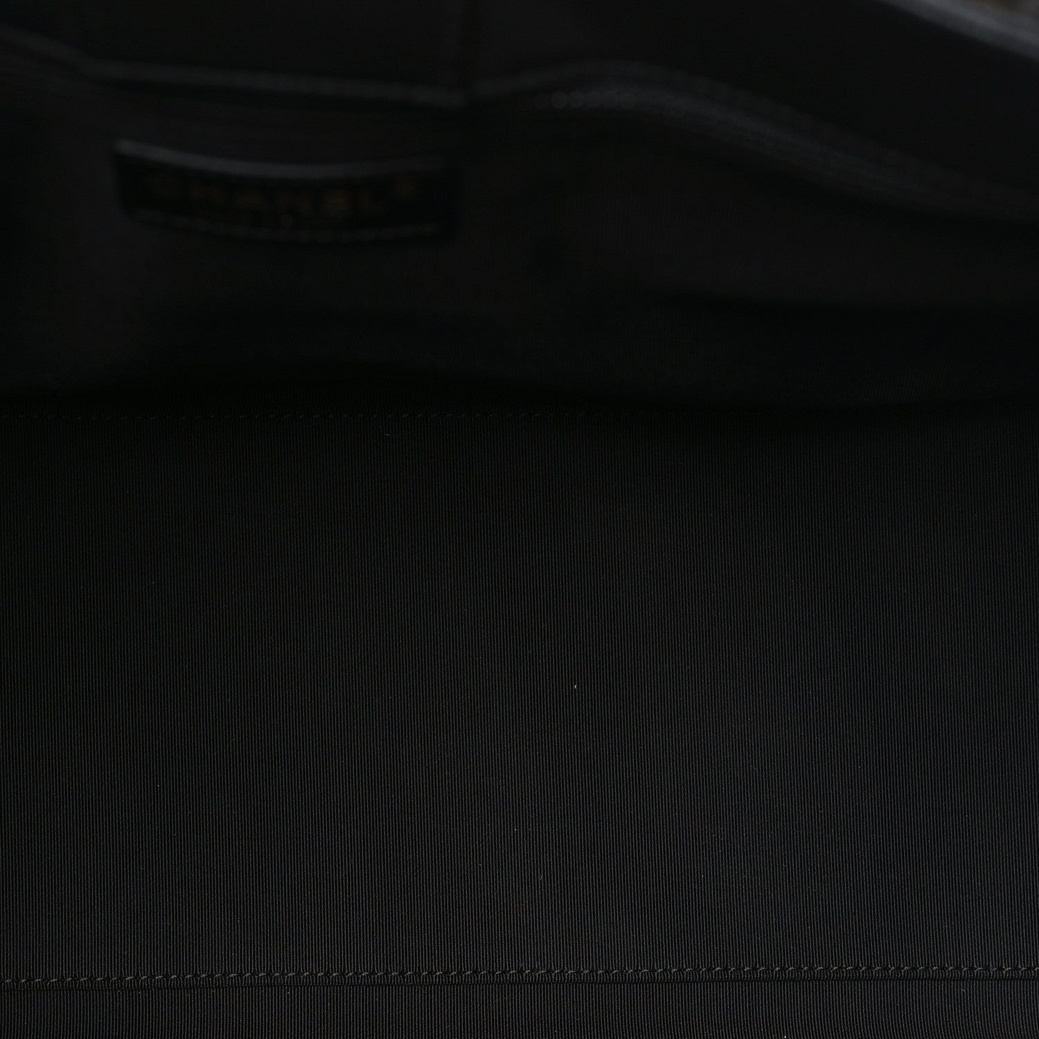 Chanel Calfskin Cerf Executive Shopper Tote Black 6 of 12