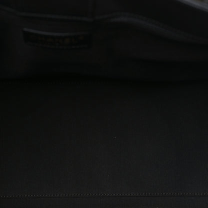Chanel Calfskin Cerf Executive Shopper Tote Black 6 of 12
