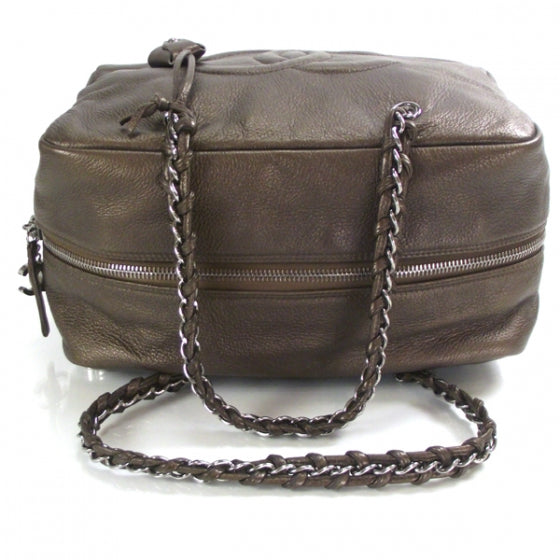 Chanel Luxe Ligne Large Bowler Bronze 5 of 14