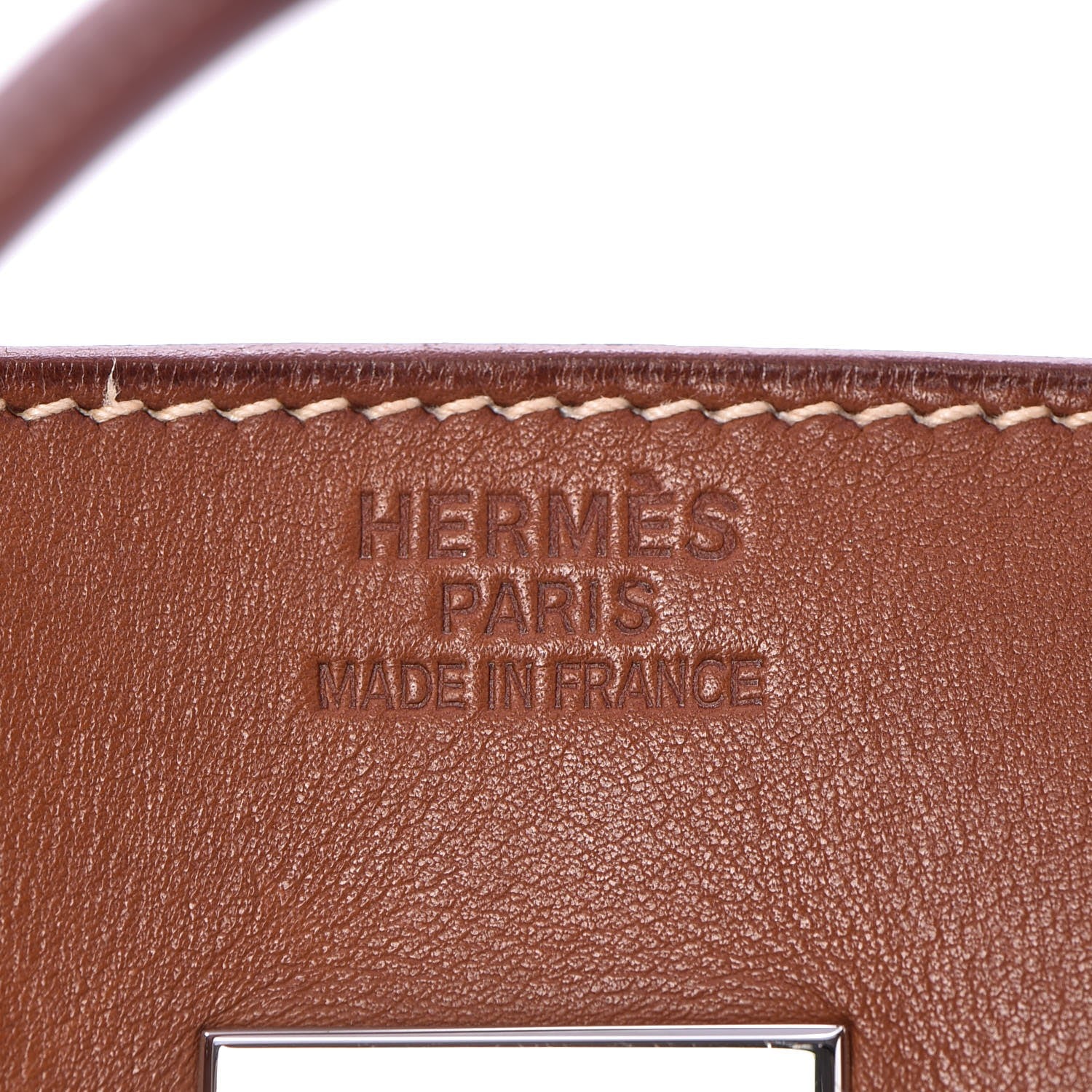 Hermes Toile Barenia Birkin 35 Fauve 18 of 45