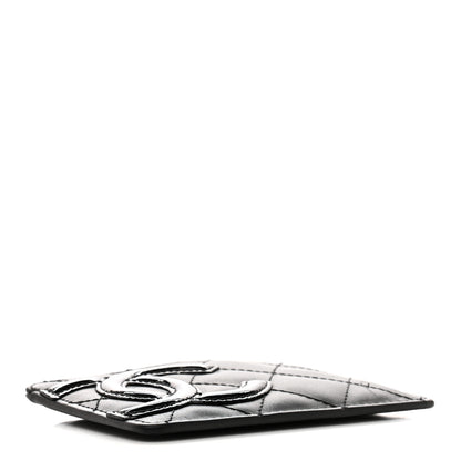 Chanel Calfskin Cambon Card Holder Black 4 of 10