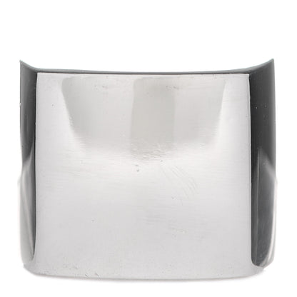 Gucci Sterling Silver Square Signet Ring 63 10.25 1 of 4