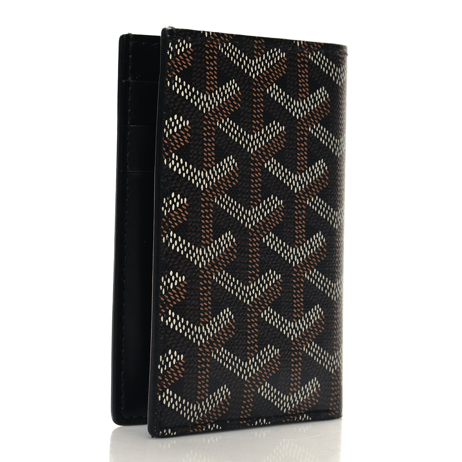 Goyard Goyardine Saint Pierre Card Holder Black 3 of 8