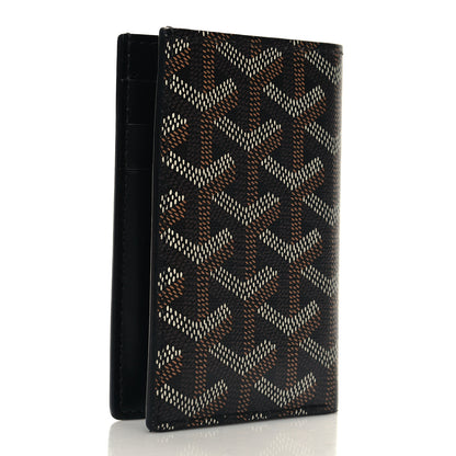 Goyard Goyardine Saint Pierre Card Holder Black 3 of 8