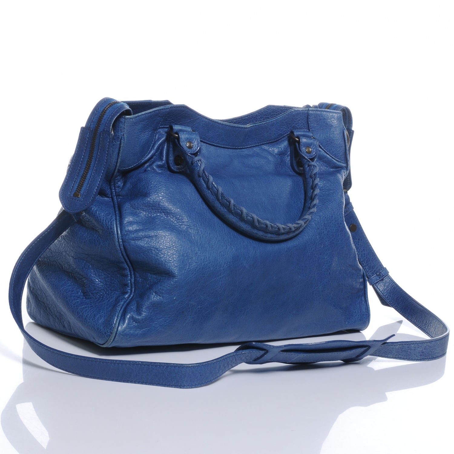 Balenciaga Agneau Classic Hardware Velo Bleu Cobalt Bleu Electric 3 of 9