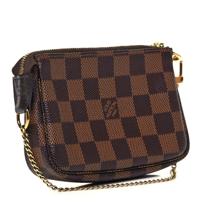 Louis Vuitton Damier Ebene Mini Pochette Accessories 3 of 9
