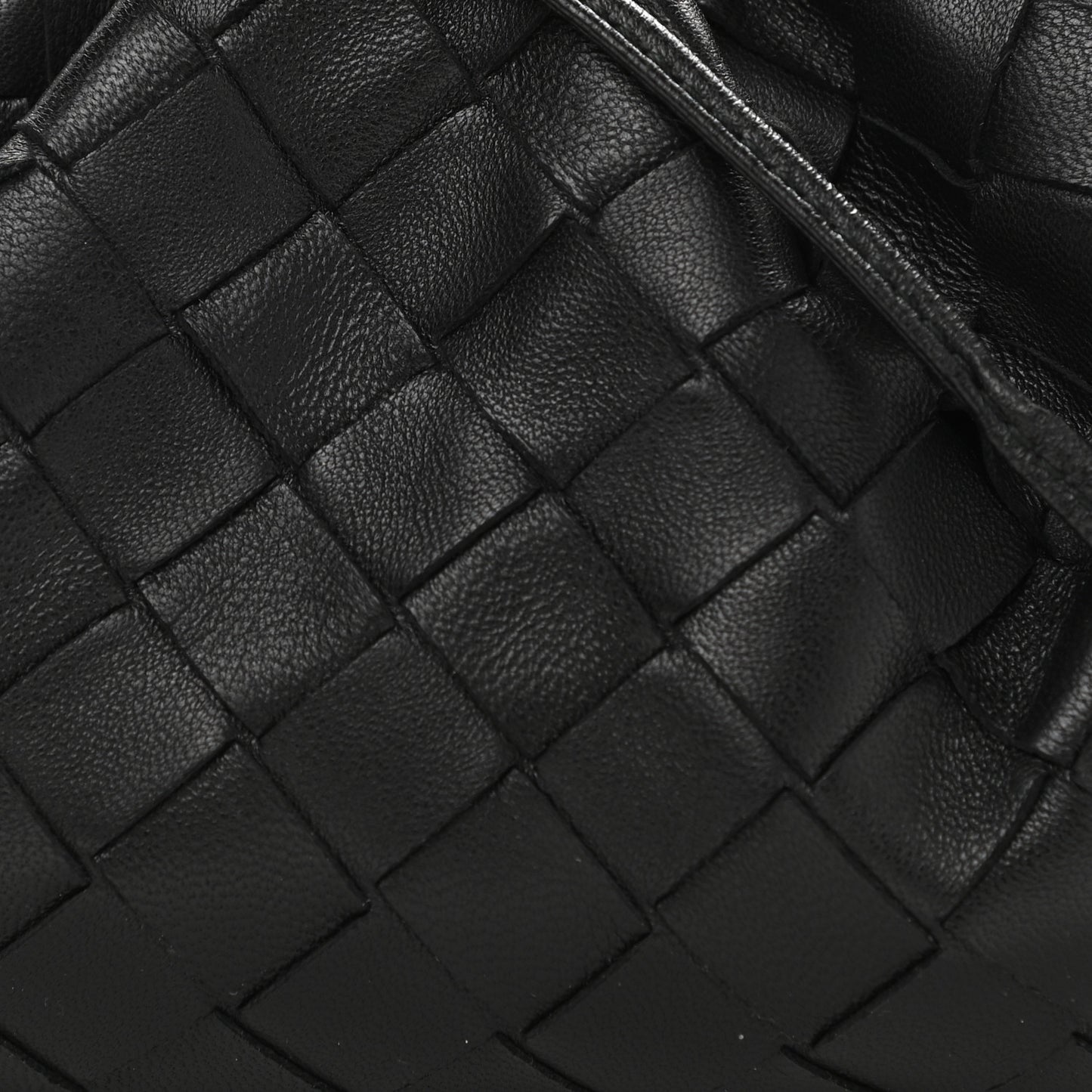 Nappa Intrecciato The Mini Pouch Black
