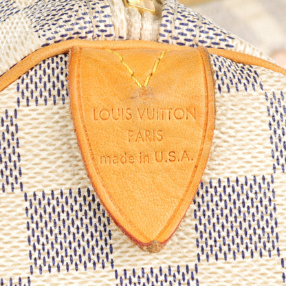 Louis Vuitton Damier Azur Speedy 30 6 of 7