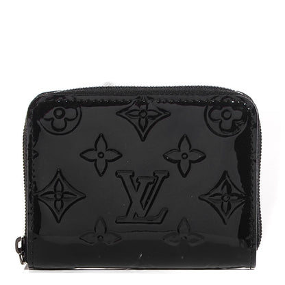 Louis Vuitton Vernis Zippy Coin Purse Wallet Noir Magnetique 1 of 7