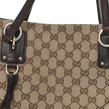 Gucci Guccissima Medium Charm Tote Brown 8 of 12