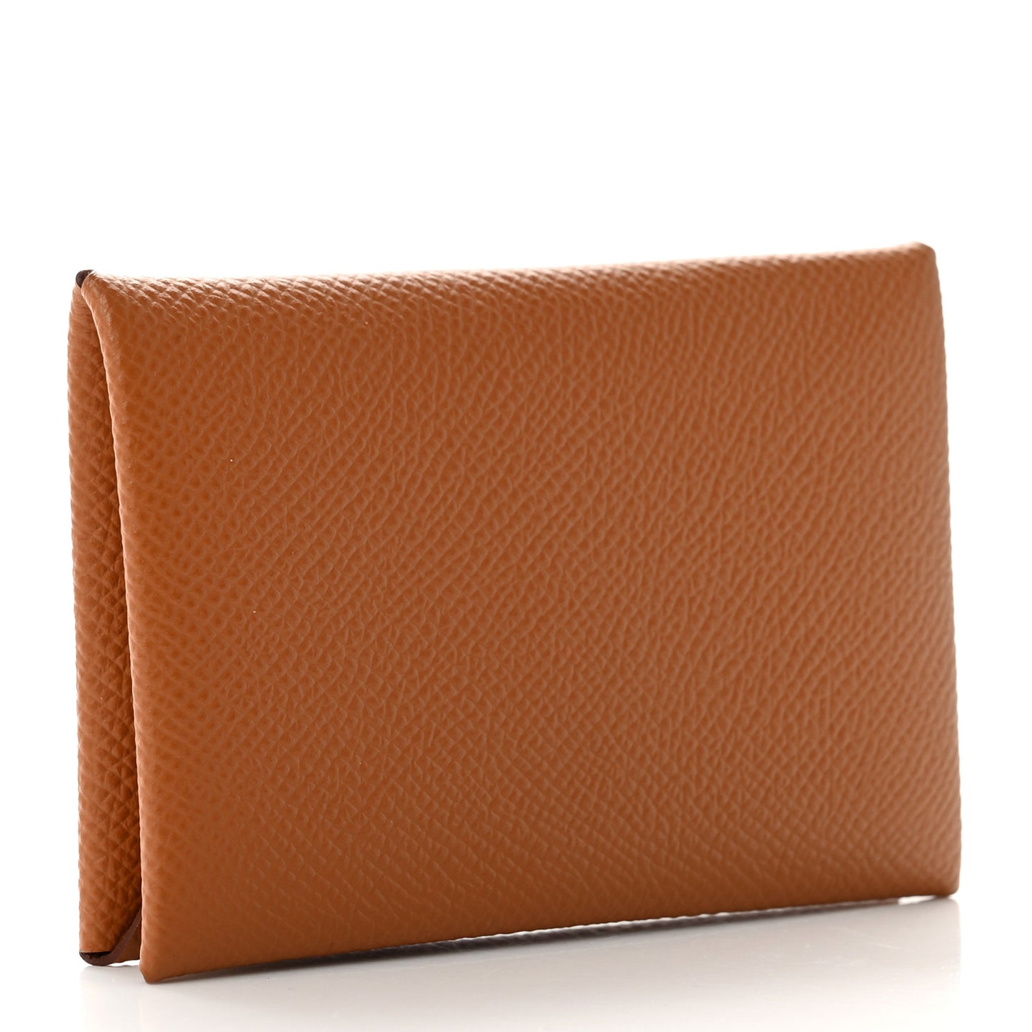 Epsom Calvi Card Case Gold