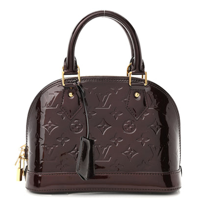 Louis Vuitton Vernis Alma BB Amarante 1 of 11