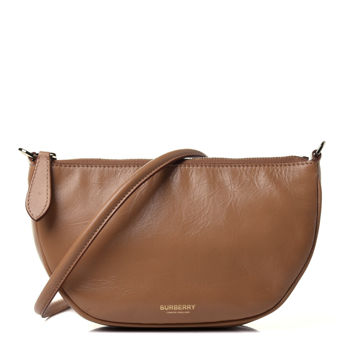 Lambskin Olympia Pouch Brown