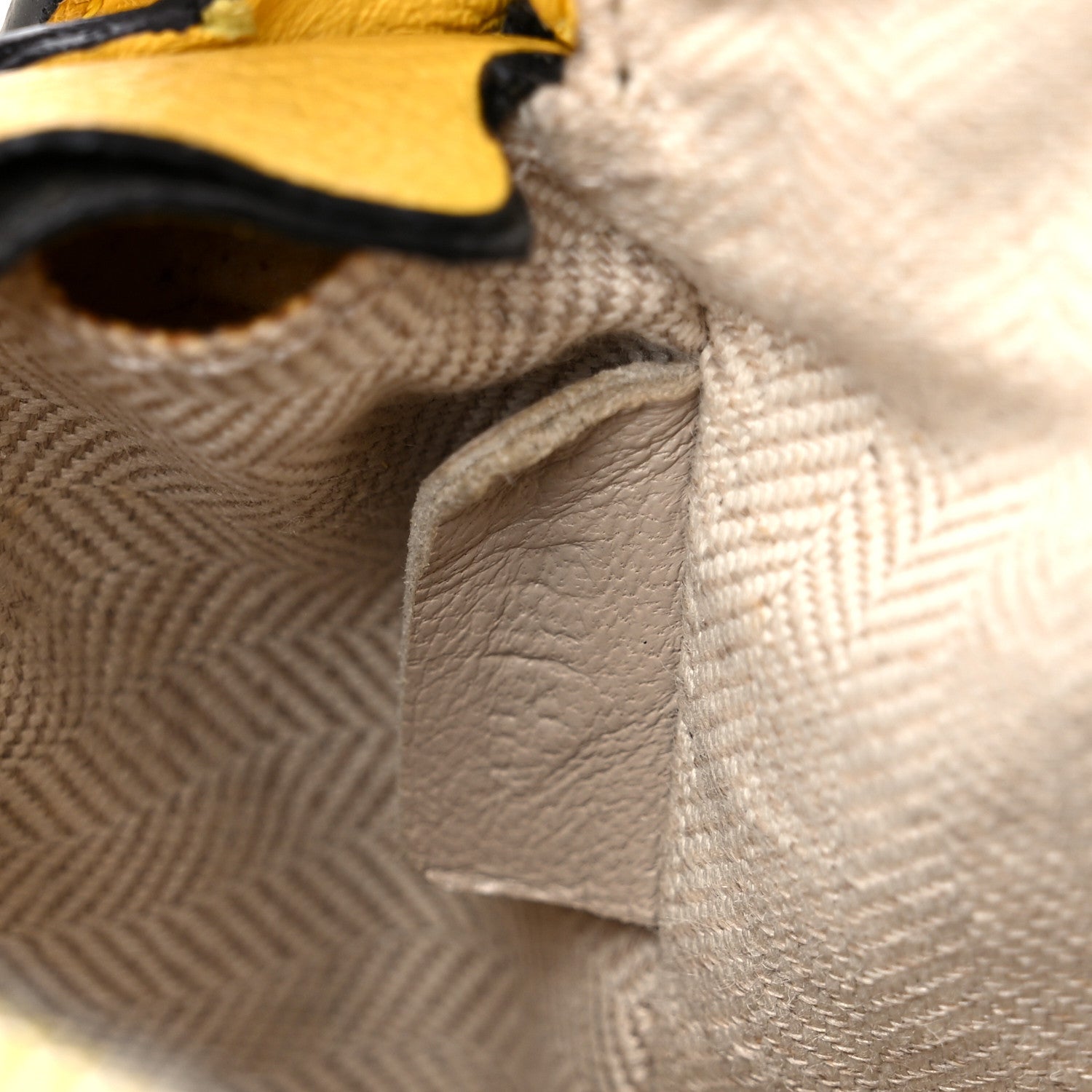 Loewe Calfskin Mini Puzzle Bag Yellow 7 of 13