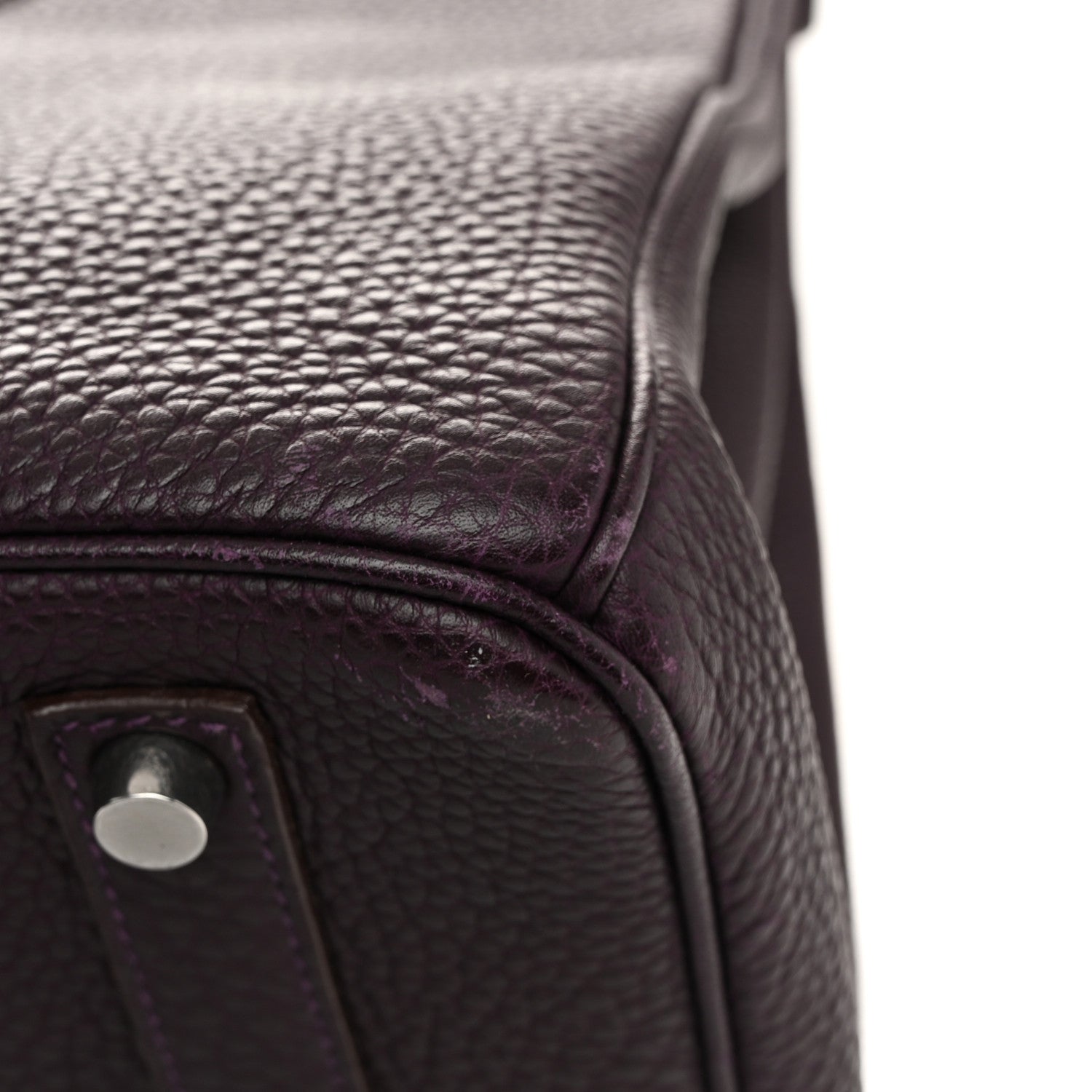 Hermes Togo Birkin 35 Raisin 21 of 21