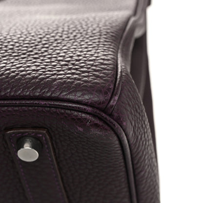 Hermes Togo Birkin 35 Raisin 21 of 21
