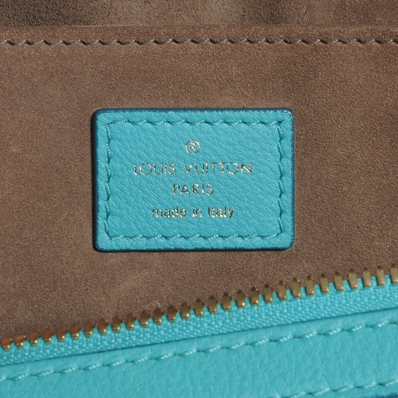 Calfskin SC Bag PM Turquoise