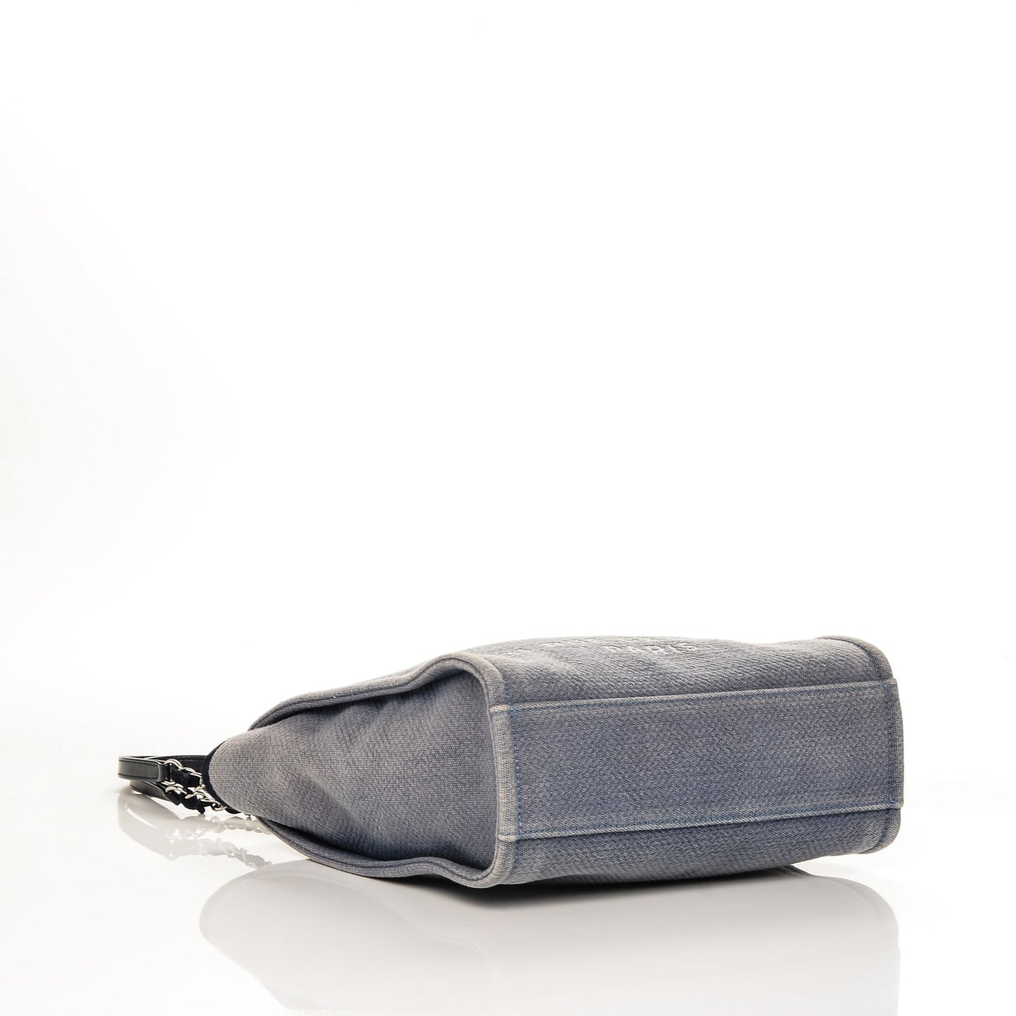 Canvas Mini Deauville Tote Denim Blue