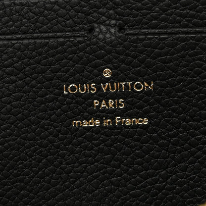 Louis Vuitton Empreinte Clemence Wallet Black 6 of 8