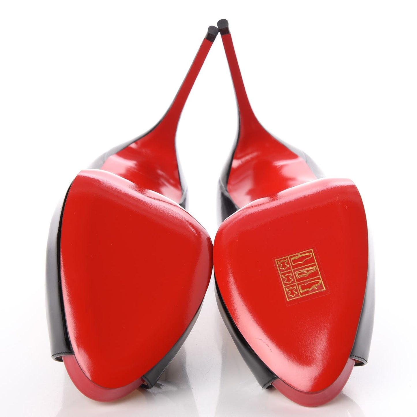 Patent New Very Prive 120 Pumps 39.5 Black Red