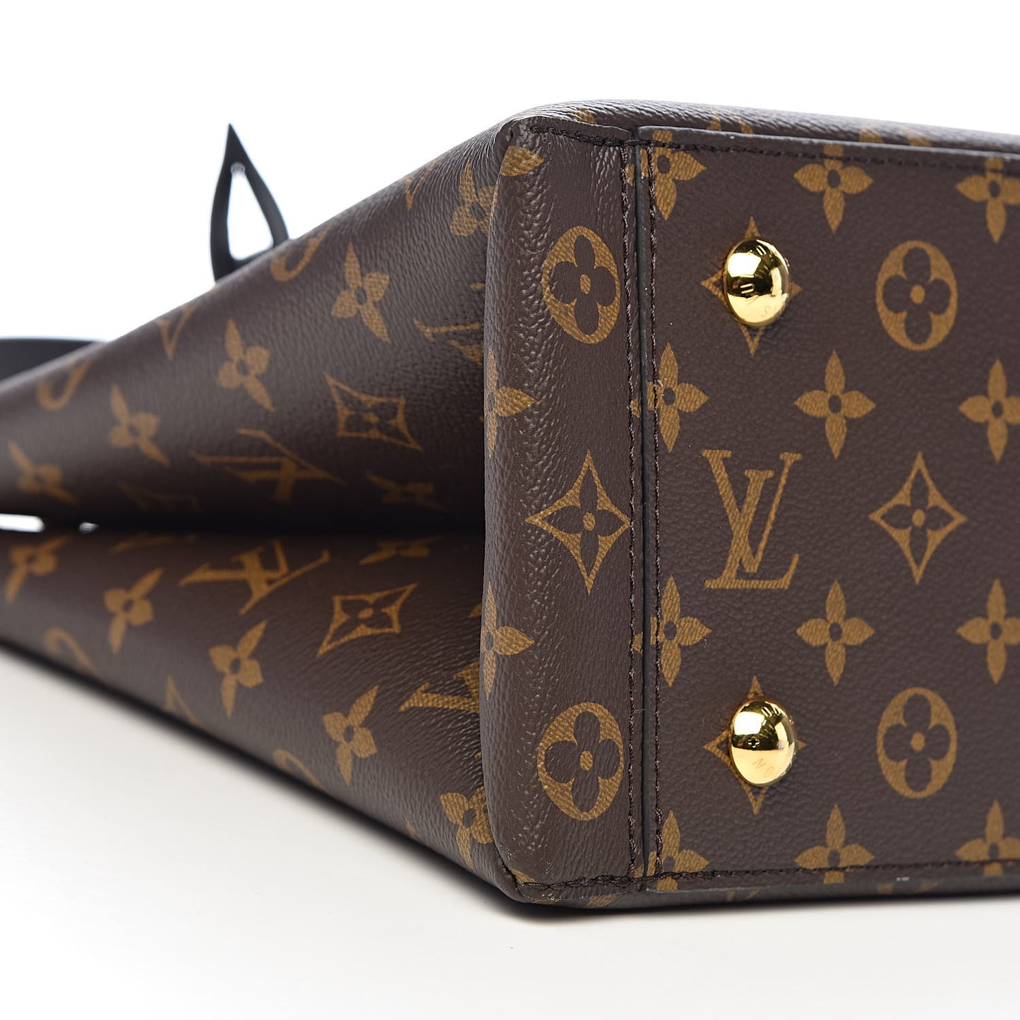 Monogram Flower Tote Black