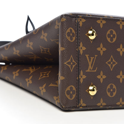 Louis Vuitton Monogram Flower Tote Black 9 of 12
