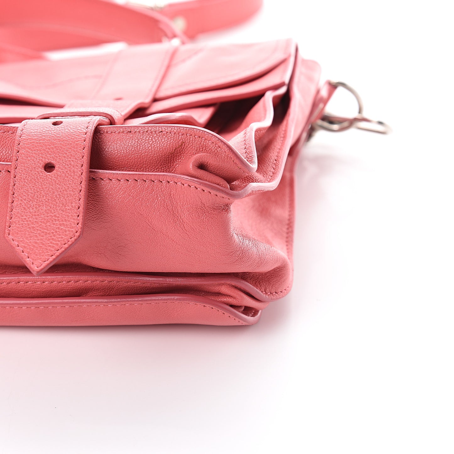 Lambskin Medium PS1 Satchel Hibiscus
