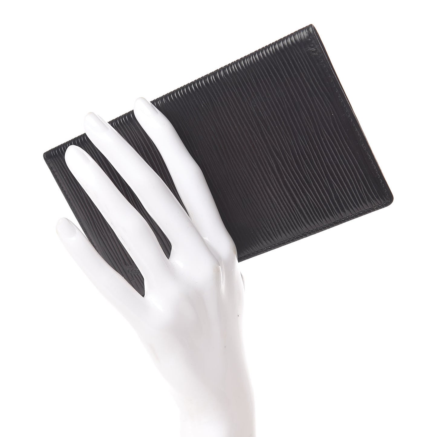 Epi Simple Checkbook Cover Black