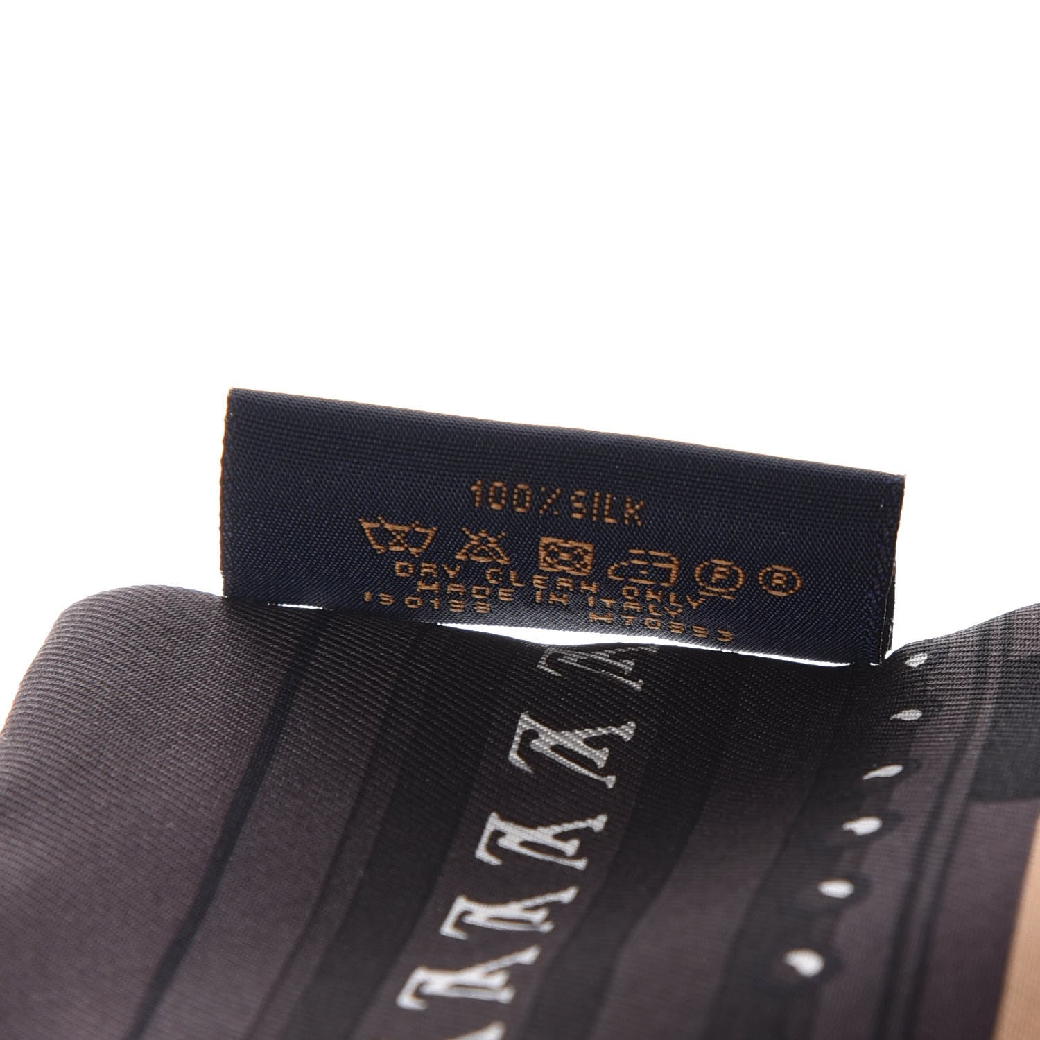 Louis Vuitton Silk Monogram LV World Bandeau Brown 3 of 5
