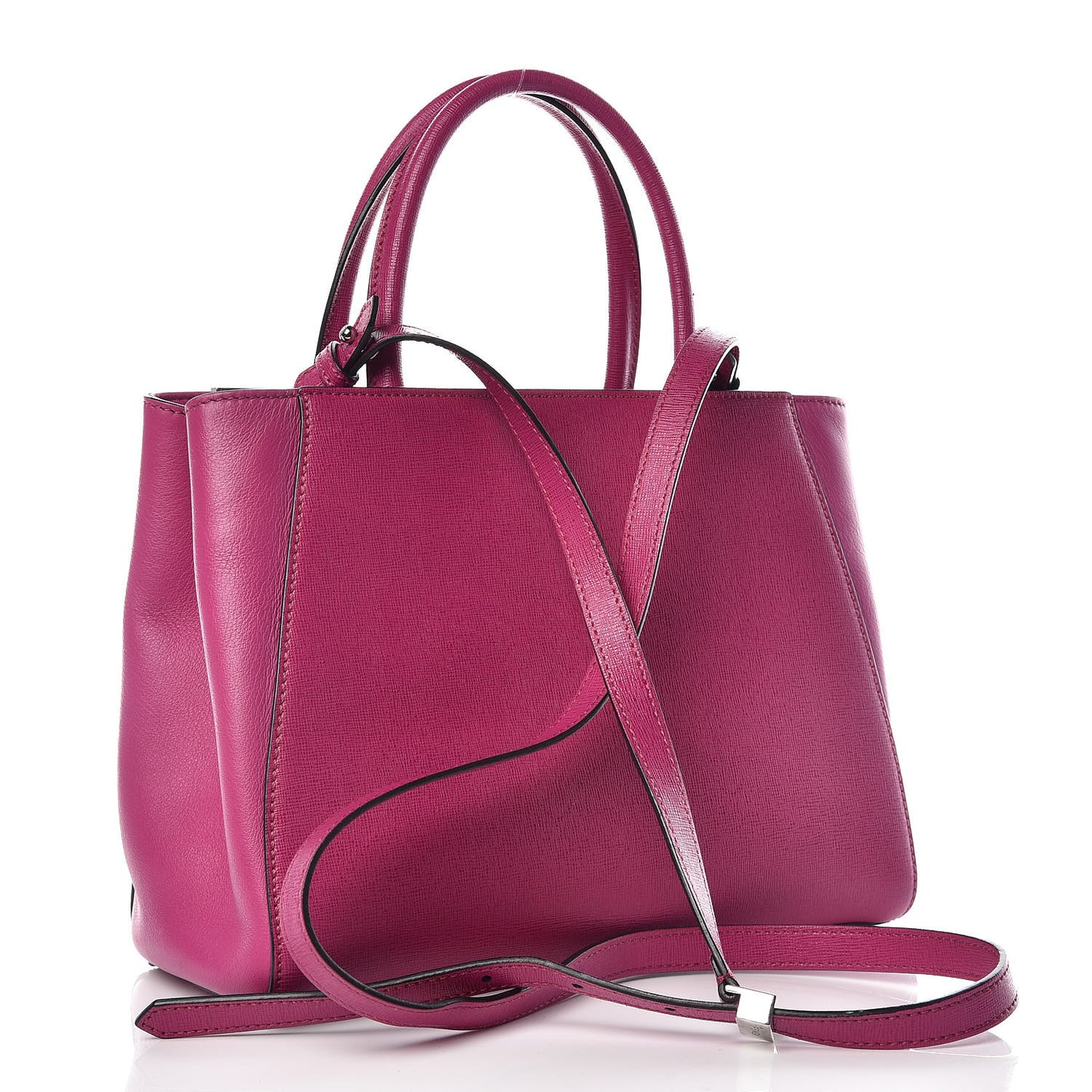 Vitello Elite Petite 2Jours Tote Magenta