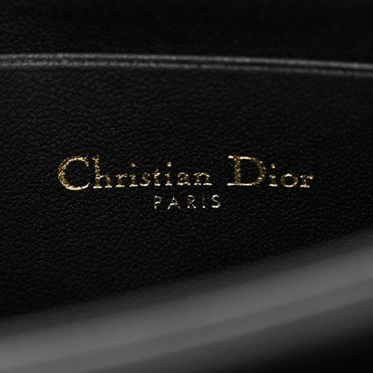 Christian Dior Lambskin Lady Dior Top Handle Clutch Black 6 of 13