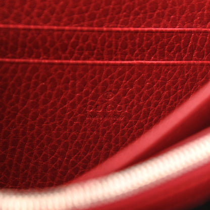 Gucci Calfskin Mini Dionysus Chain Wallet Hibiscus Red 6 of 15