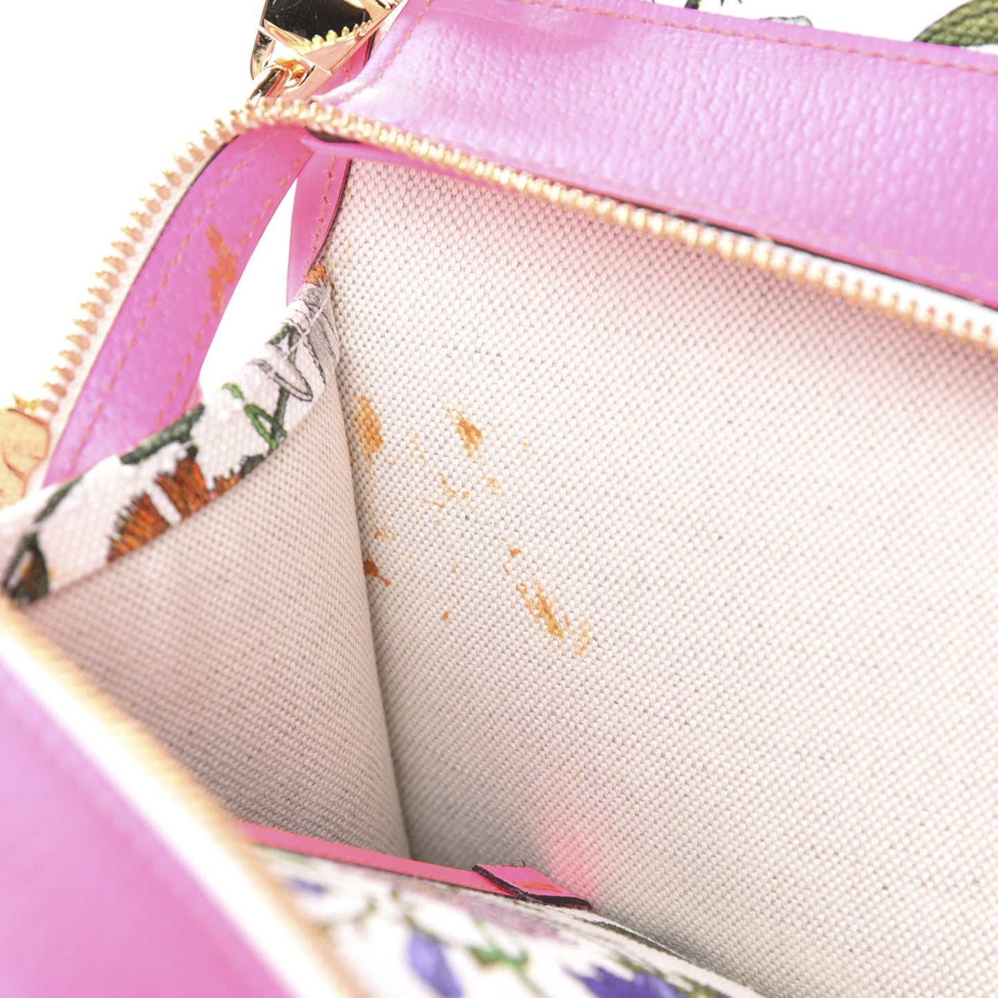 Canvas Medium Flora Tote Fuchsia