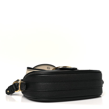 Louis Vuitton Grained Calfskin LV Pont 9 Soft PM Black 4 of 9