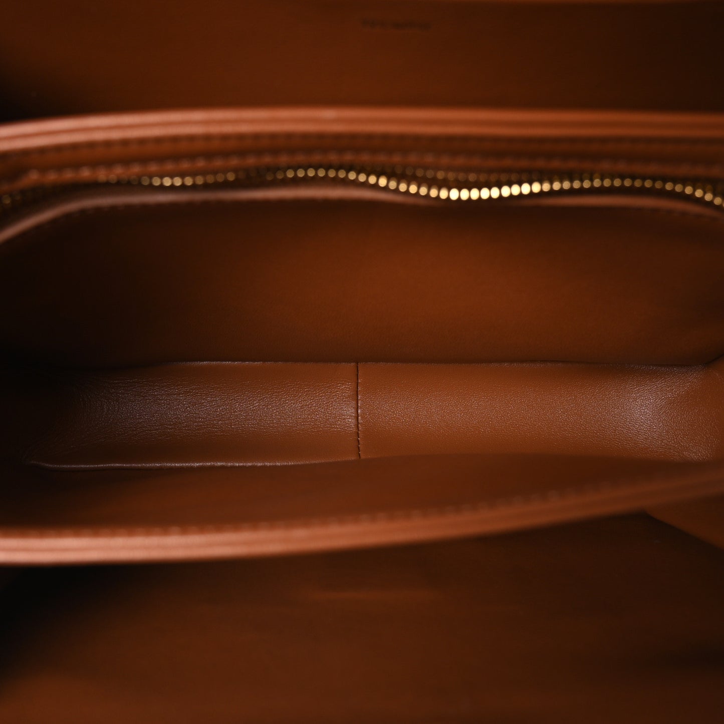 Triomphe Canvas Calfskin Medium Triomphe Bag Tan