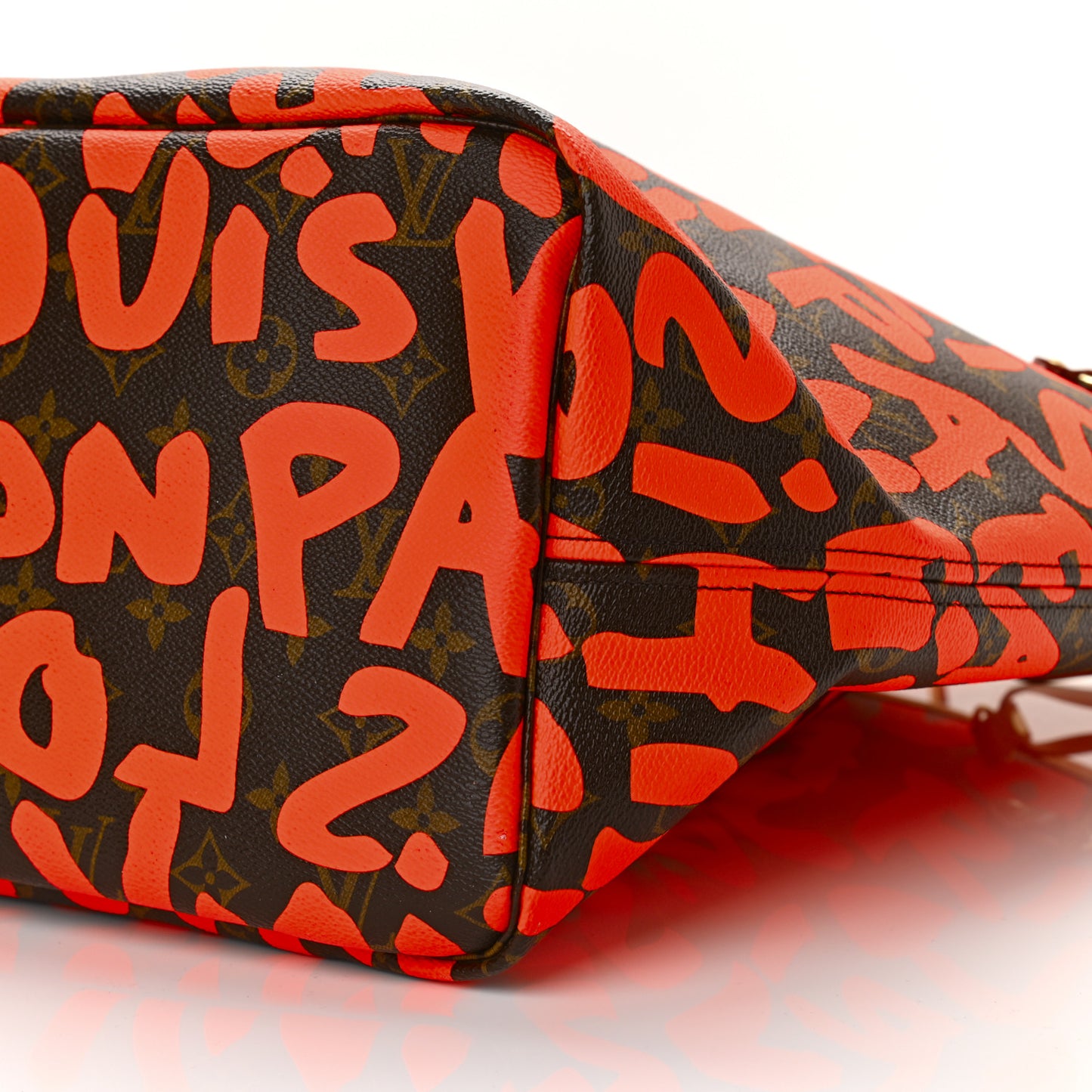 Monogram Graffiti Neverfull GM Orange