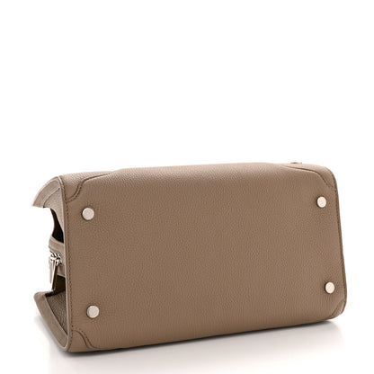 Loro Piana Grained Calfskin Medium Sesia Warm Mastic 5 of 11