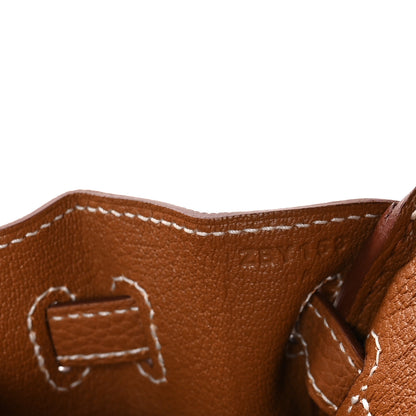Hermes Togo Birkin 25 Gold 7 of 11
