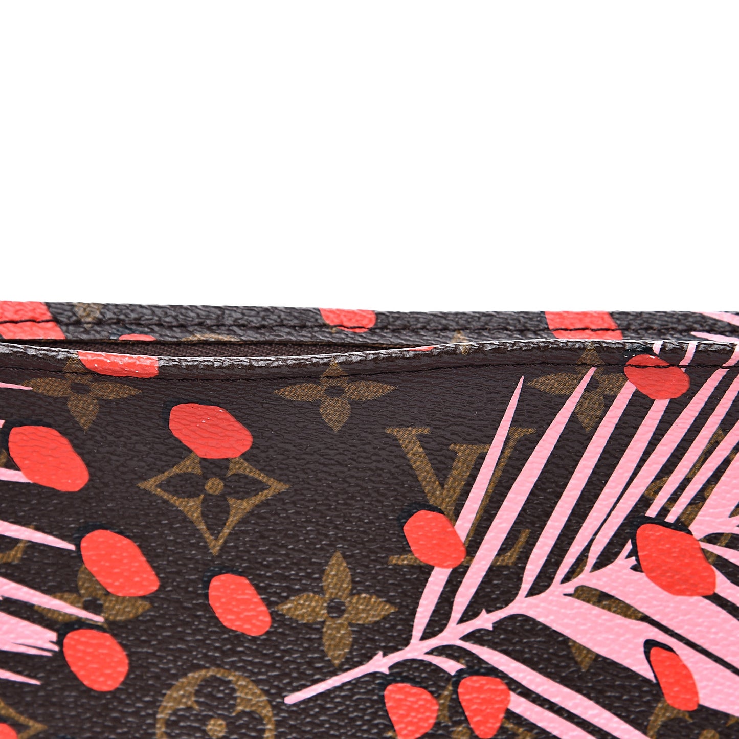 Monogram Jungle Dots Toiletry Pouch 26 Sugar Pink Poppy